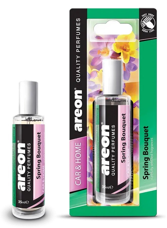 Areon Car & Home Perfume 35ml – Spring Bouquet Scent, Long-Lasting - Image 1